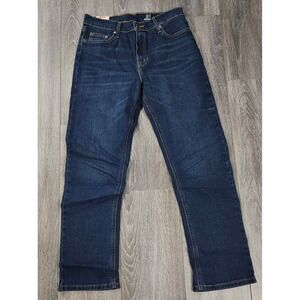 George Relaxed Fit Dark Wash Denim Jeans 30x30 Mens‎